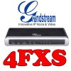 GrandStream GXW4004,  IP Analog Gateway, 4 FXS, 2 RJ45, SIP