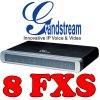 GrandStream GXW4008, IP Analog Gateway, 8 FXS, 2 RJ45, SIP