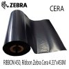 Zebra RIBBON 450, Ribbon Zebra Cera 4.33x450M