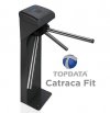 Topdata Catraca FIT, Molinete Electrnico con lector de huella y proximidad, Diseo con lneas sofisticadas, Comunicacin por Red TCP/IP, Pedestal de acero, cabezal de PVC Resistente