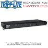 Tripp Lite  B022-U08-IP, KVM IP NetDirector  de 8 puertos de 1U para Instalar en Rack