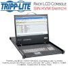 Tripp Lite B021-000-19-HD2, Consola de 1U para  Instalacin en Rack con LCD de 19 LCD, 1920 x 1080 (1080p), Video DVI o VGA, TAA